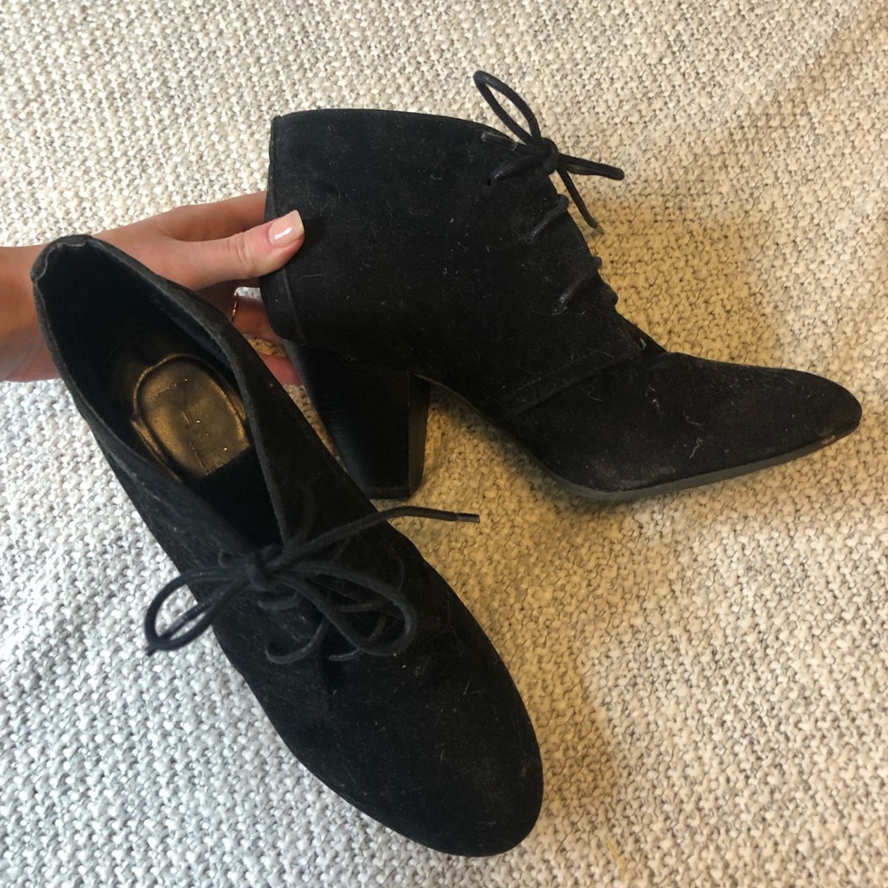 Lace-Up Booties